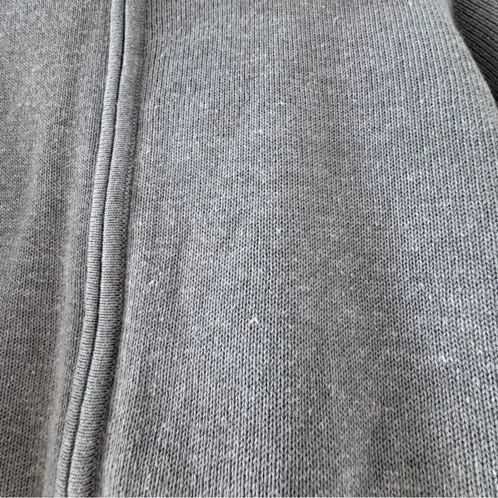 The Children's Place Boys' Uniform Zip Up Mock Neck Sweater Grey Size 14 XL